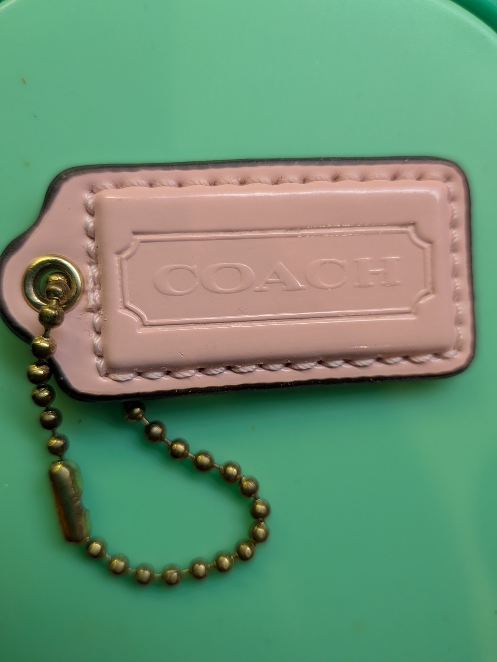 COACH Pale Pink  Tag
